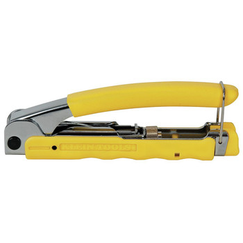 CRIMPERS | Klein Tools Multi-Connector Compression Compact Crimper - Yellow/Chrome - VDV211-048