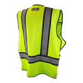 Vests | Dewalt DSV421-XL/3X Class 2 Adjustable Breakaway Mesh Vest - Green - Size XL-3X image number 1