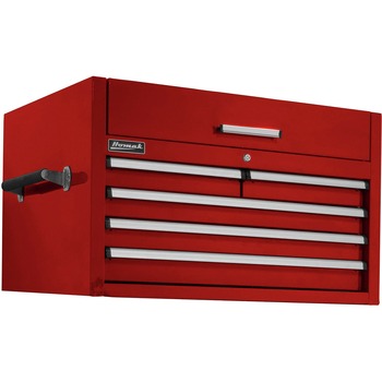 CABINETS | Homak Pro II 54 in. 10-Drawer Roller Cabinet - Red - RD04054210
