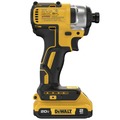 Impact Drivers | Dewalt DCF787D1 20V MAX XTREME Brushless Lithium-Ion 1/4 in. Cordless Impact Driver Drill Kit (2 Ah) image number 6