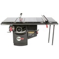 Table Saws | SawStop ICS31230-TGI236-SI 230V 3 HP 1-Phase Cabinet Saw with 36 in. Industrial T-Glide Rip Fence, Rails and Extension Table image number 0