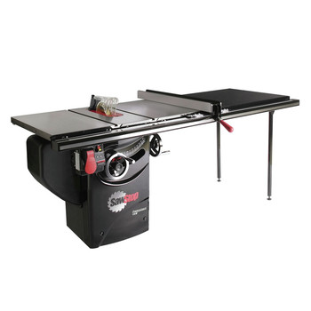 SAWSTOP PROFESSIONAL CABINET SAW | SawStop 110V Single Phase 1.75 HP 14 Amp 10 in. Professional Cabinet Saw with 52 in. Professional Series T-Glide Fence System - PCS175-TGP252