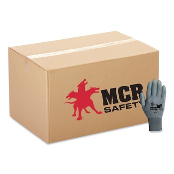 CLOTHING AND GEAR | MCR Safety Ultra Tech TaCartonile Dexterity Work Gloves - Large/White/Gray (1-Dozen) - 9696L