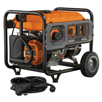 Generac RS5500 5,500 Watt Portable Generator with Cord - 6672