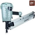 Air Framing Nailers | Metabo HPT NR90AES1M 21-Degree 3-1/2 in. Plastic Collated Framing Nailer image number 1