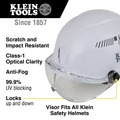 Presidents' Day Sale! Save $35 off $199! | Klein Tools VISORCLR Safety Helmet Visor - Clear image number 9