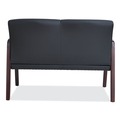 July Member-Exclusive Offer Save 10% off on One Item | Alera ALERL2219M Reception Lounge WL Series 44.88 in. x 26.13 in. x 33 in. Loveseat - Black image number 3