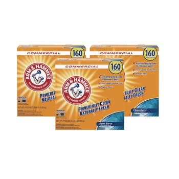 Arm & Hammer 33200-00109 9.86 lbs. Box Powder Laundry Detergent - Clean Burst (3/Carton)