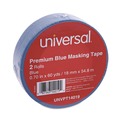  | Universal UNVPT14019 18 mm x 54.8 mm Premium UV-Resistant Masking Tape - Blue (2/Pack) image number 1