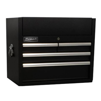 TOOL CHESTS | Homak SE Series 27 in. 4-Drawer Top Chest with Outlet - TBK2027042
