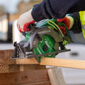 Clearance Center | Metabo HPT C3607DWAM MultiVolt 36V Brushless Lithium-Ion 7-1/4 in. Cordless Rear Handle Circular Saw Kit (4 Ah) image number 6