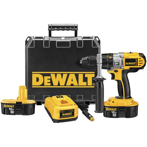 Hammer Drills | Dewalt DCD950VX 18V XRP Cordless 1/2 in. Hammer Drill Kit with Vehicle Charger image number 0