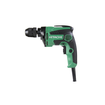 Hitachi 7.0 Amp 3/8 in. Variable Speed Drill/Driver with Metal Keyless Chuck - D10VH2