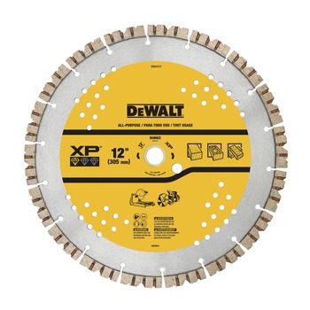CIRCULAR SAW BLADES | Dewalt 12 in. XP All-Purpose Segmented Diamond Blade - DW4721T