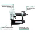 Specialty Nailers | Metabo HPT NP50AM 23-Gauge 2 in. Pro Pin Nailer image number 8