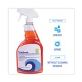  | Boardwalk BWK47612EA 32 oz. Spray Bottle Green Natural Grease and Grime Cleaner image number 5