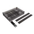 July Member-Exclusive Offer Save 10% off on One Item | Alera ALESW504824BL 48 in. x 24 in. x 72 in. NSF Certified Industrial Four-Shelf Wire Shelving Kit - Black image number 2