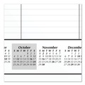  | AT-A-GLANCE SK2416-00 16-Month: Sep 2025 to Dec 2026 21.75 in. x 17 in. Academic Year Ruled Desk Pad - White Sheets, Black Binding/Black Corners image number 3