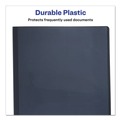 July Member-Exclusive Offer Save 10% off on One Item | Avery 47781 0.5 in. Capacity 8.5 in. x 11 in. Flexible Fastener Lay Flat View Report Cover - Clear/Gray image number 5