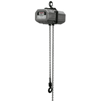 JET 1/2SS-1C-10 1/2 Ton Capacity 10 ft. 1-Phase Electric Chain Hoist - JT9-121100
