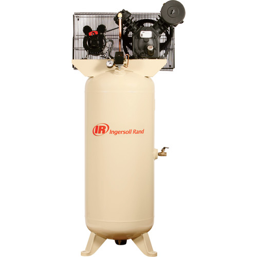 Stationary Air Compressors | Ingersoll Rand 2340L5-V460 5 HP 60 Gallon Oil-Lube Stationary Air Compressor image number 0