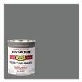 Paint | Rust-Oleum 7786502 Stops Rust 1-qt. Can Brush-On Protective Enamel Paint - Gloss Smoke (2/Carton) image number 2