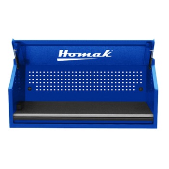 Homak RS PRO 54 in. Top Hutch - Blue - BL02054010