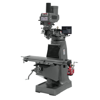METALWORKING TOOLS | JET JTM-4VS Mill with Newall DP700 DRO and X-Axis Powerfeed & Power Draw Bar - JT9-690069