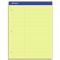  | Ampad 20-245 100 Sheets 8.5 in. x 11.75 in. Pitman Rule Variation (Offset Dividing Line - 3 in. Left) Double Sheet Pads (1 Pad) image number 0