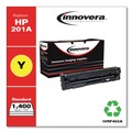 Primed for Savings Sale! | Factory Reconditioned Innovera IVRF402A 1400 Page-Yield Remanufactured Toner - Yellow image number 1