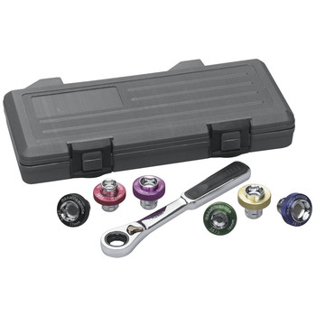 AUTOMOTIVE | GearWrench 7 pc. Magnetic Oil Drain Plug Socket Set - 3870D