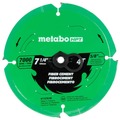 Circular Saw Blades | Metabo HPT 115761M 7-1/4 in. 4-Tooth Industrial PTFE Circular Saw Fiber Cement Blade image number 1