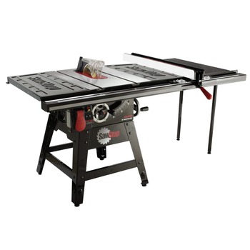 PRODUCTS | SawStop 110V Single Phase 1.75 HP 14 Amp 10 in. Contractor Saw with 36 in. Professional Series T-Glide Fence System - CNS175-TGP236