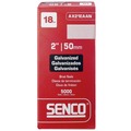 Nails | SENCO AX21EAAN (5000/Box) 2 in. 18 Gauge Galvanized Finish Brad Nails image number 0