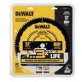 Circular Saw Blades | Dewalt DWA11280 12 in. 80T Tungsten Carbide-Tipped Steel Fine Finish Circular Saw Blade image number 1