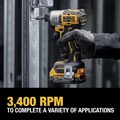 Impact Drivers | Factory Reconditioned Dewalt DCF845D1E1R 20V MAX XR Lithium-Ion Brushless 3-Speed 1/4 in. Cordless Impact Driver Kit with POWERSTACK (1.7 Ah/2 Ah) image number 12