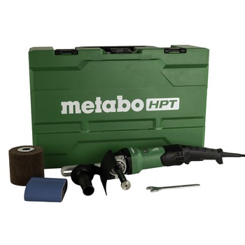 METABO HPT CONCRETE AND POLISHING | Metabo HPT SE 17-200 RT Set 14.5 Amp Corded Burnishing Machine for Grinding/Polishing Metal - 646259620