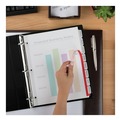July Member-Exclusive Offer Save 10% off on One Item | Avery 11450 11 in. x 8.5 in. 8-Tab Clear Label Plastic Dividers with Printable Label Strip - Frosted Clear Tabs (1-Set) image number 1