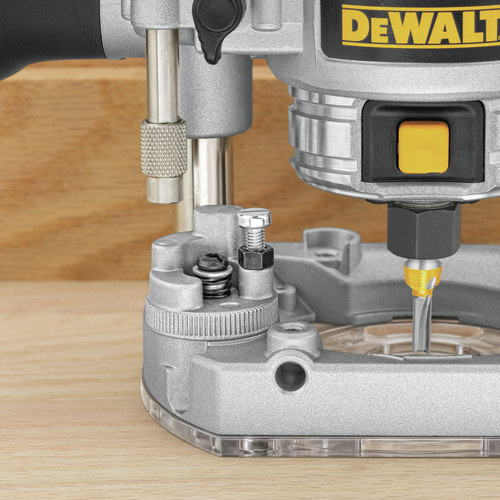Factory Reconditioned Dewalt Premium Compact Router Fixed Plunge Combo Kit DWP611PKR