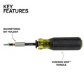 Screwdrivers | Klein Tools 33803 ProFlex 42-Bit Impact Driver Bit Set with Modular Case, S2 Steel, Magnetic, Adjustable Screwdriver image number 3
