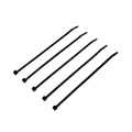 Ropes and Ties | Klein Tools 450-200 100-Piece 7.75 in. 50 lbs. Tensile Strength Heavy Duty Nylon Cable Zip Tie Set - Black image number 3