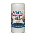  | SCRUBS 42230 10 in. x 12 in. Hand Cleaner Towels - Blue/White image number 0