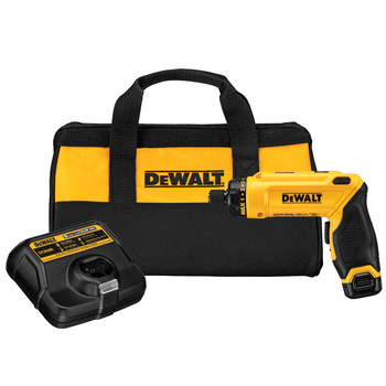 SCREWDRIVERS | Dewalt 8V MAX Brushed Lithium-Ion Cordless Gyroscopic Screwdriver Kit - DCF680N1