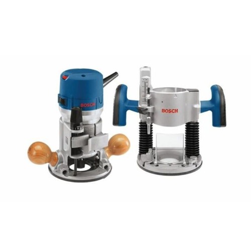 Plunge Base Routers | Bosch 1617EVSPK 12 Amp 2.25 HP Combination Plunge and Fixed-Base Router Kit image number 0