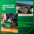 Belt Sanders | Metabo HPT SB3608DAQ4M 36V MultiVolt Brushless Lithium-Ion 3 in. x 21 in. Cordless Belt Sander (Tool Only) image number 10