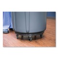 Customer Appreciation Sale! Save up to $60 on Select Tools | Rubbermaid Commercial FG264043BLA 18.25 in. x 6.63 in. 250 lbs. Capacity Brute Quiet Dolly - Black image number 4