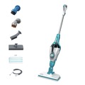 Cyber Monday | Black & Decker HSMC1321 120V 5-in-1 Electric Corded Steam Mop and Portable Steamer - Blue and White image number 0