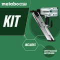Clearance Center | Metabo HPT NR83AA5M 3-1/4 in. Paper Strip Framing Nailer image number 1