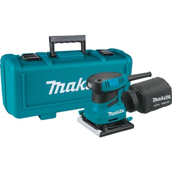DRYWALL TOOLS | Makita BO4556K 2 Amp 1/4 in. Sheet Finishing Sander with Tool Case