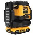 Measuring Tools | Dewalt DCLE34021D1 20V MAX Cordless Green Cross Line Laser Kit (2 Ah) image number 5